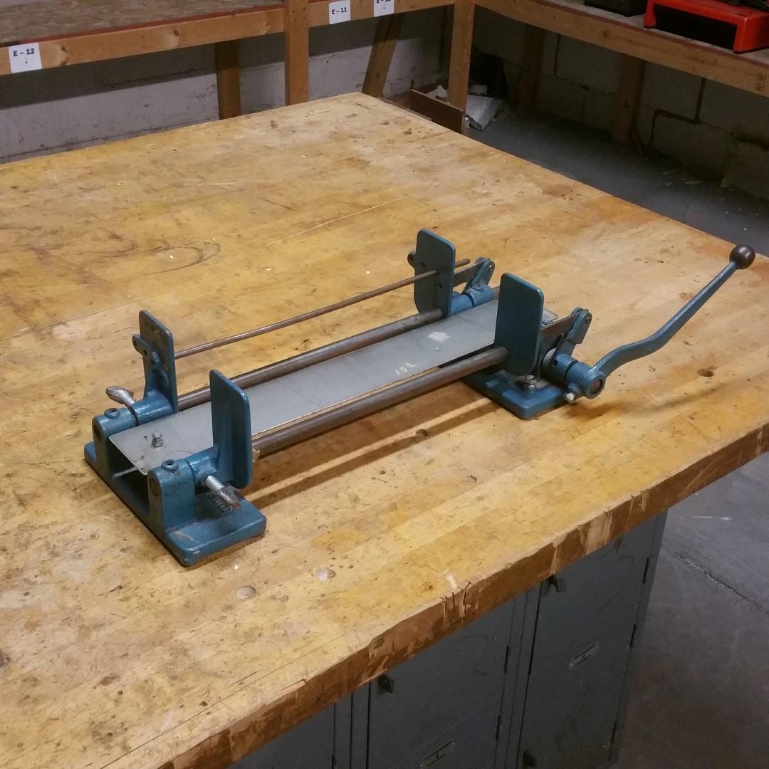 Lot 62 C.F Anderson 16" Paper Banding Press WireBids